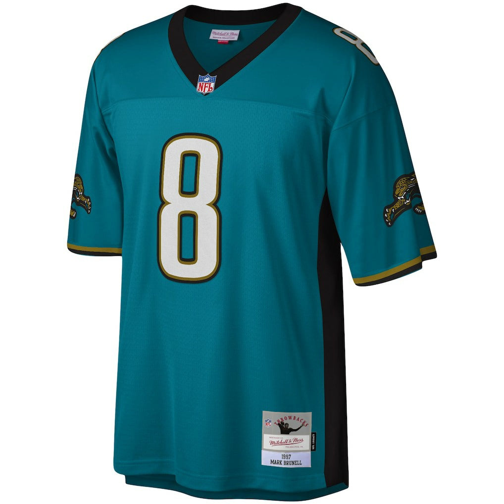 Mark Brunell Jacksonville Jaguars Legacy Replica Jersey Teal | Mitchell & Ness