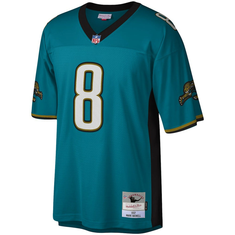 Mark Brunell Jacksonville Jaguars Legacy Replica Jersey Teal | Mitchell & Ness