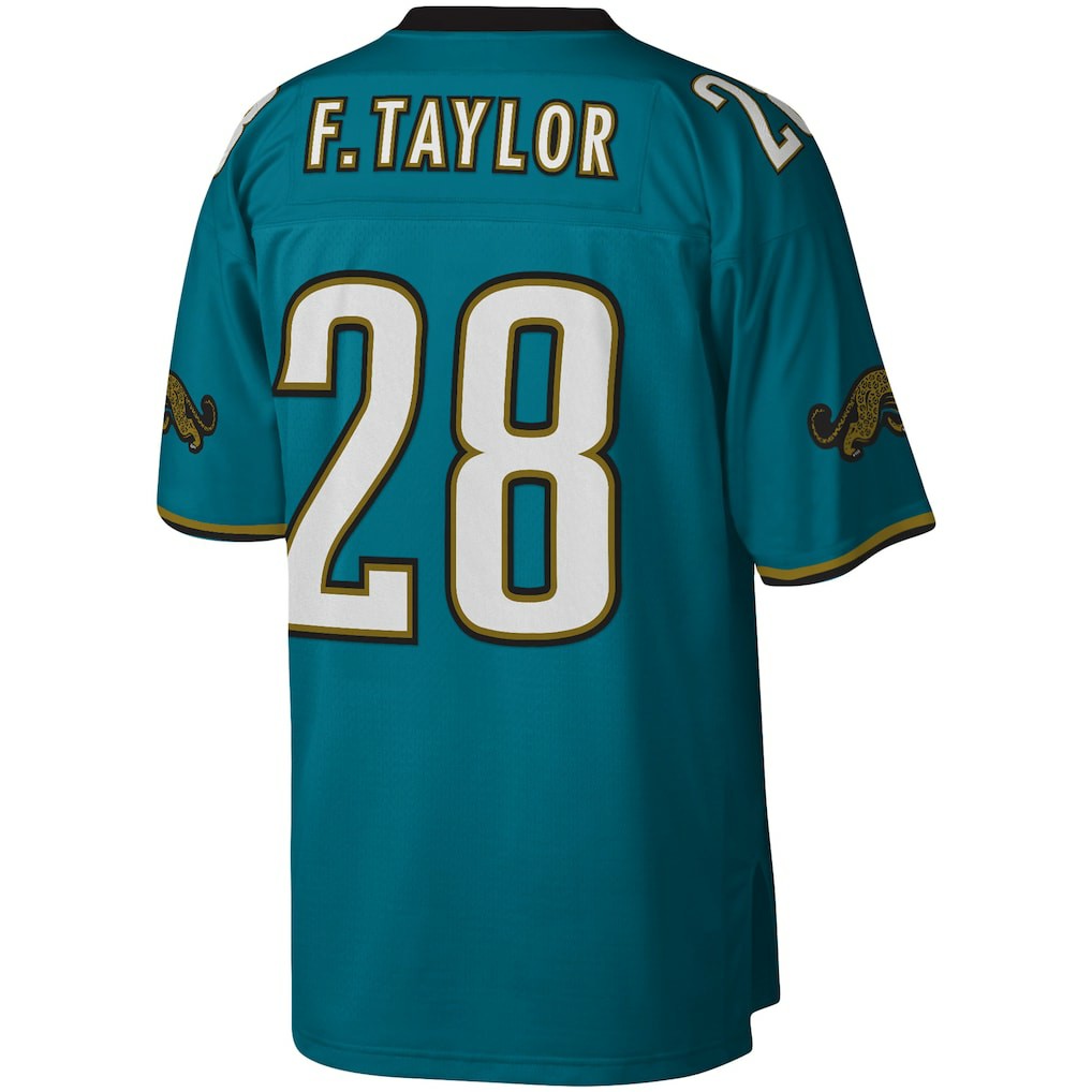 Fred Taylor Jacksonville Jaguars Legacy Replica Jersey Teal | Mitchell & Ness