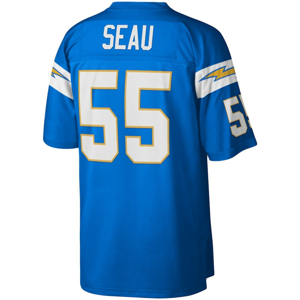 Junior Seau Los Angeles Chargers Legacy Replica Jersey Powder Blue | Mitchell & Ness