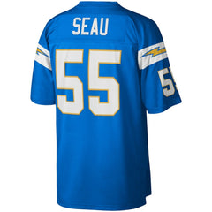 Junior Seau Los Angeles Chargers Legacy Replica Jersey Powder Blue | Mitchell & Ness