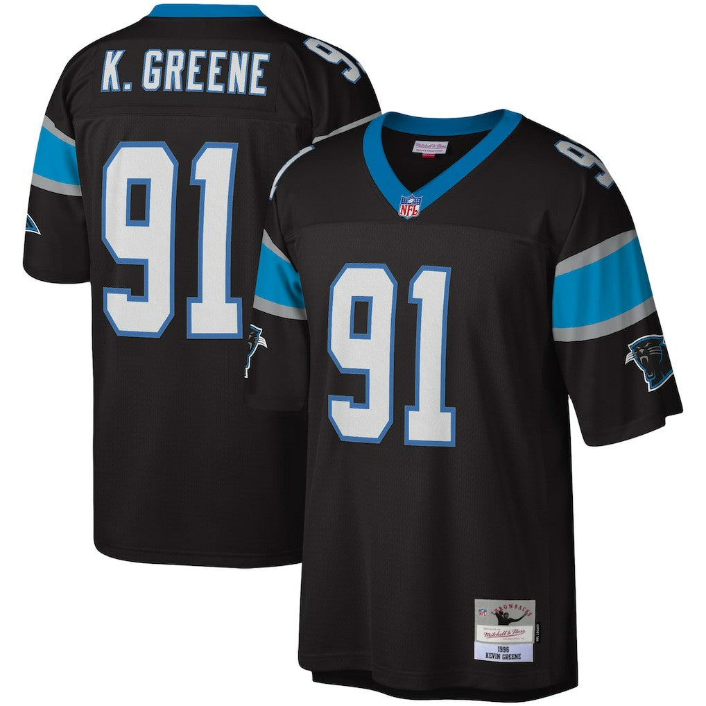 Kevin Greene Carolina Panthers Legacy Replica Jersey Black | Mitchell & Ness