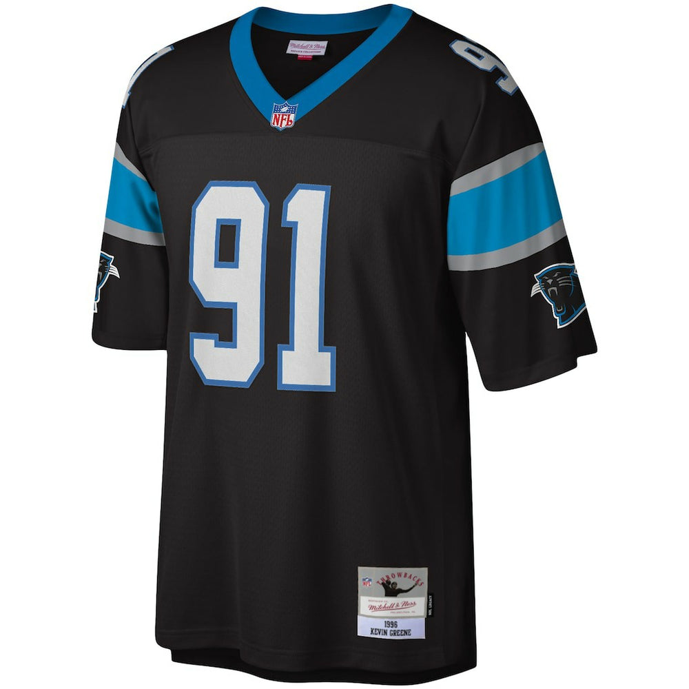 Kevin Greene Carolina Panthers Legacy Replica Jersey Black | Mitchell & Ness