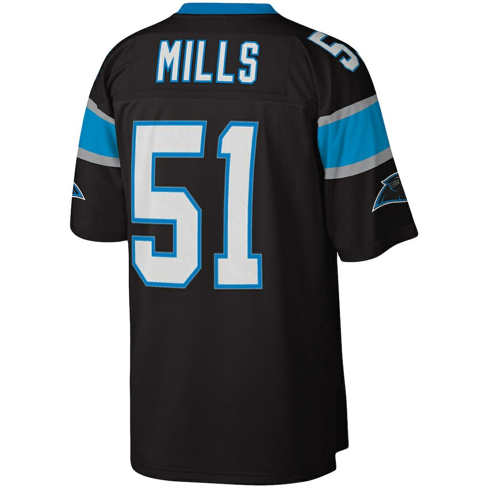 Sam Mills Carolina Panthers Legacy Replica Jersey Black | Mitchell & Ness