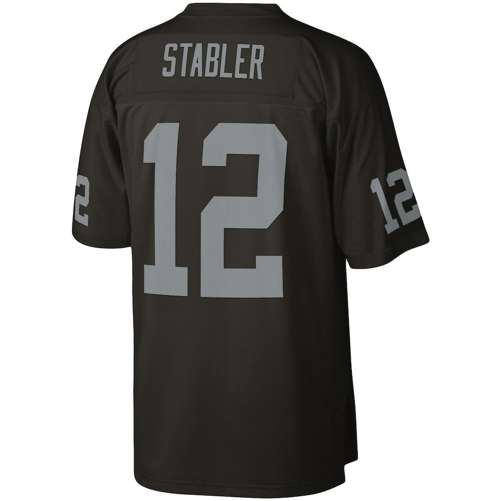 Ken Stabler Las Vegas Raiders Legacy Replica Jersey Black | Mitchell & Ness