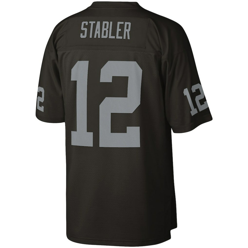 Ken Stabler Las Vegas Raiders Legacy Replica Jersey Black | Mitchell & Ness