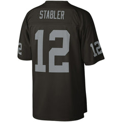 Ken Stabler Las Vegas Raiders Legacy Replica Jersey Black | Mitchell & Ness