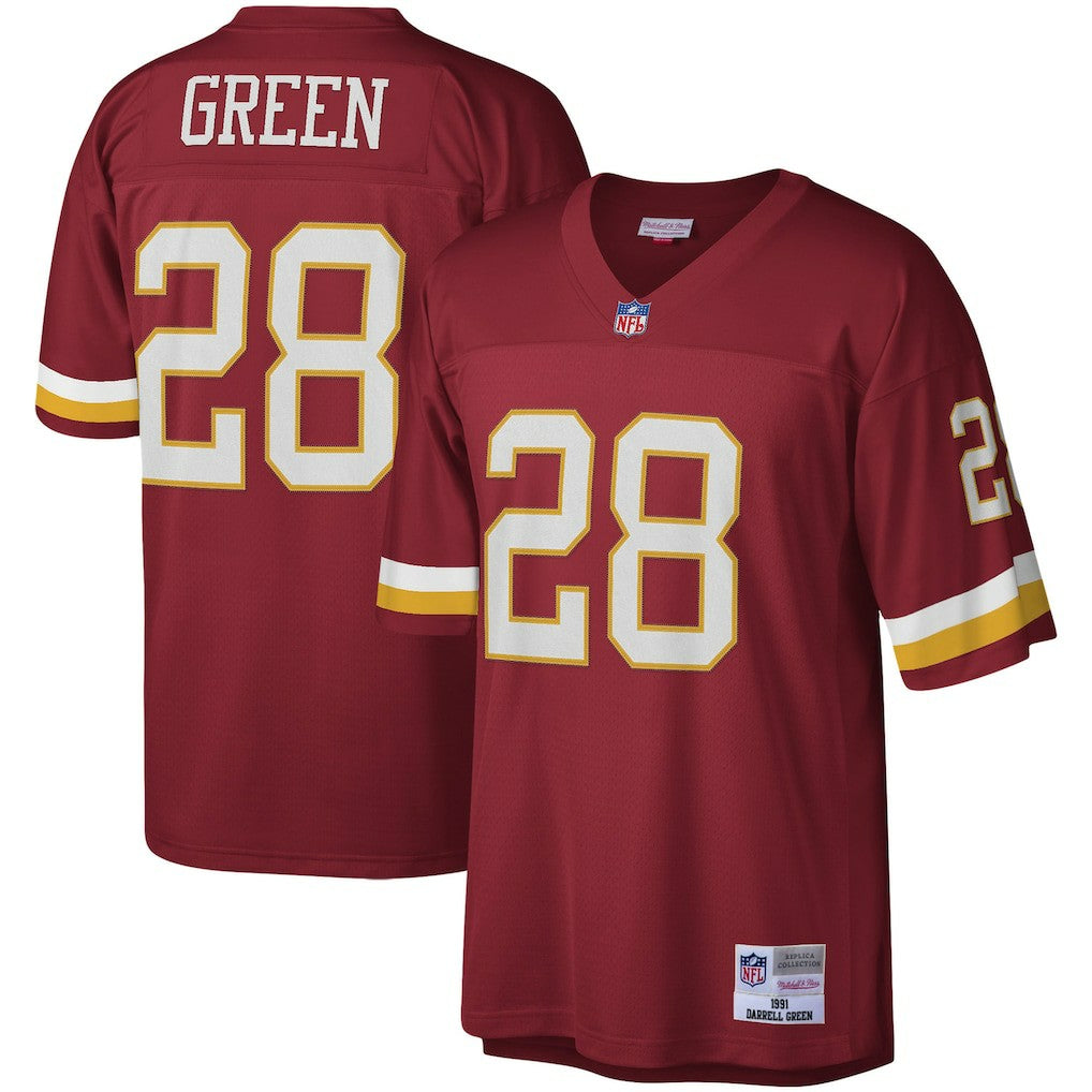 Darrell Green Washington Football Team Legacy Replica Jersey Burgundy | Mitchell & Ness