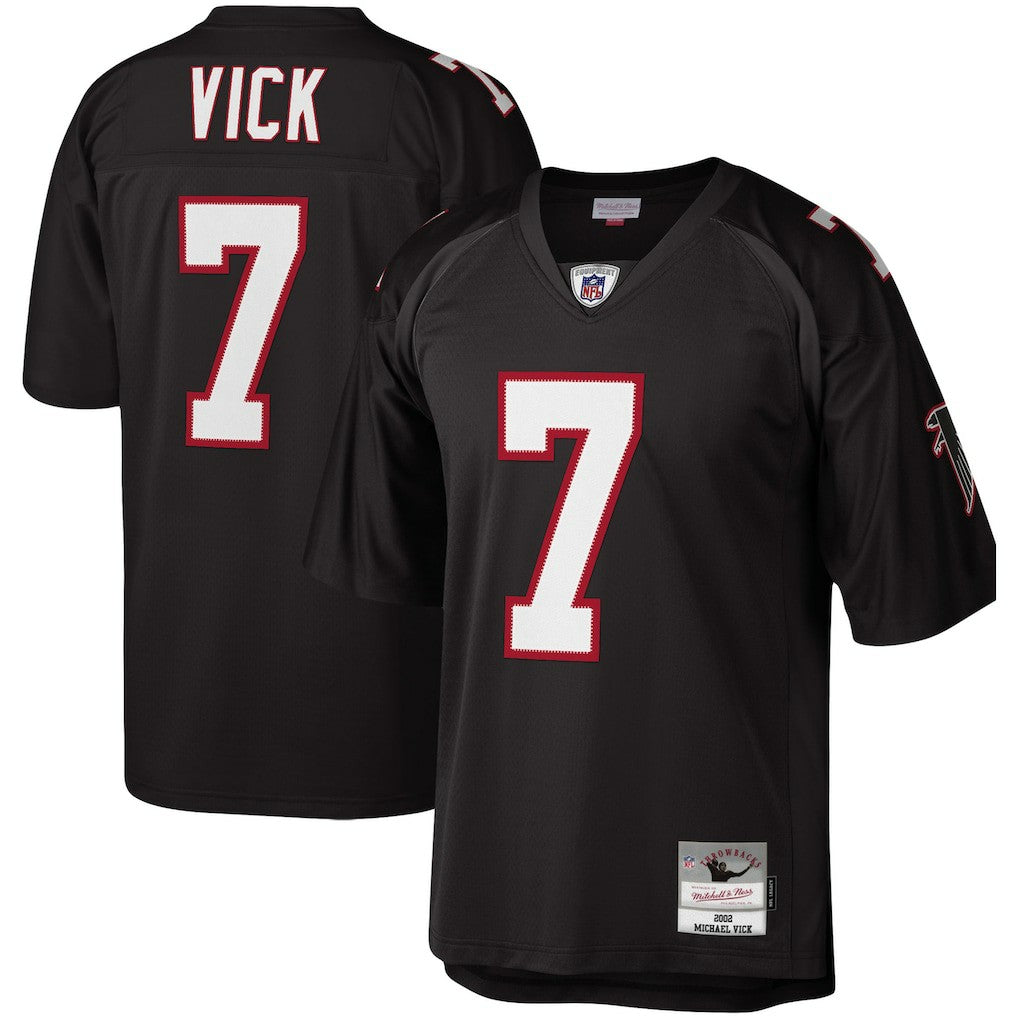 Michael Vick Atlanta Falcons Legacy Replica Jersey Black | Mitchell & Ness