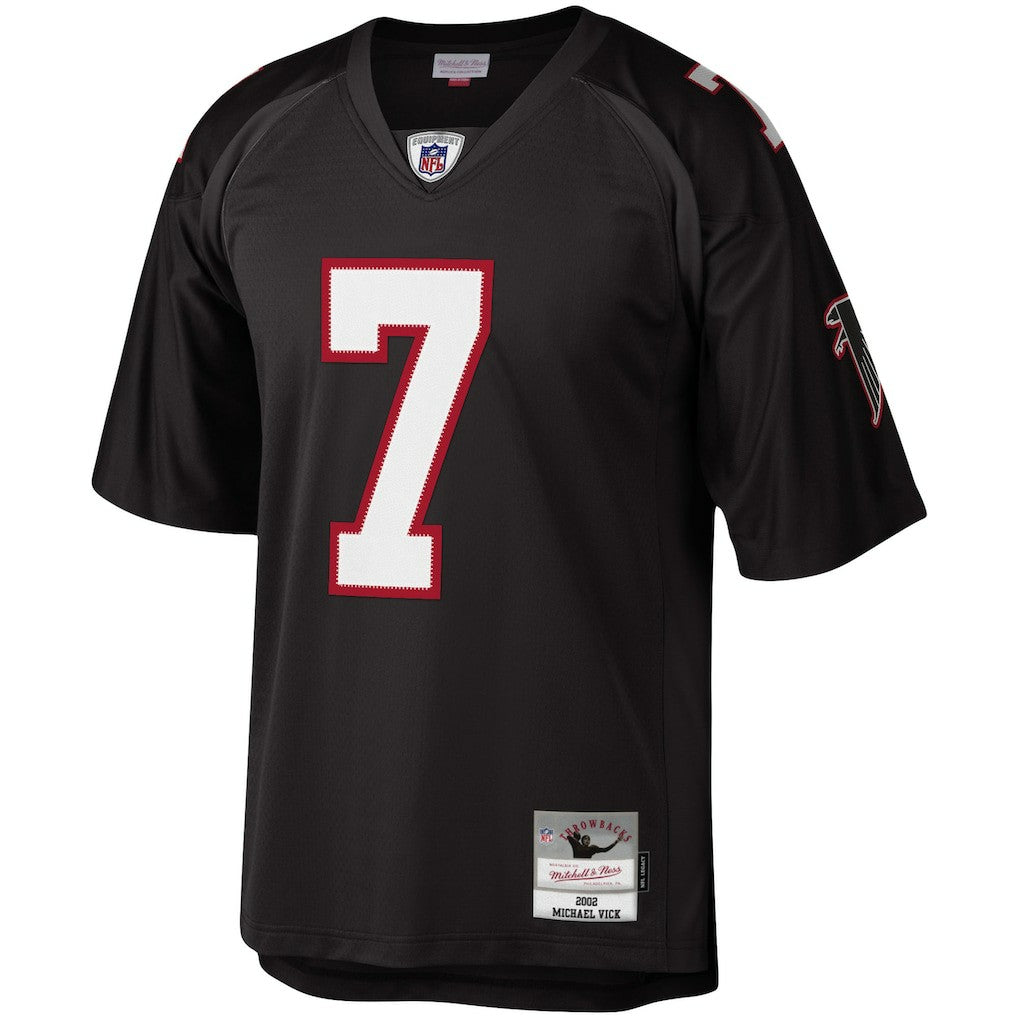 Michael Vick Atlanta Falcons Legacy Replica Jersey Black | Mitchell & Ness