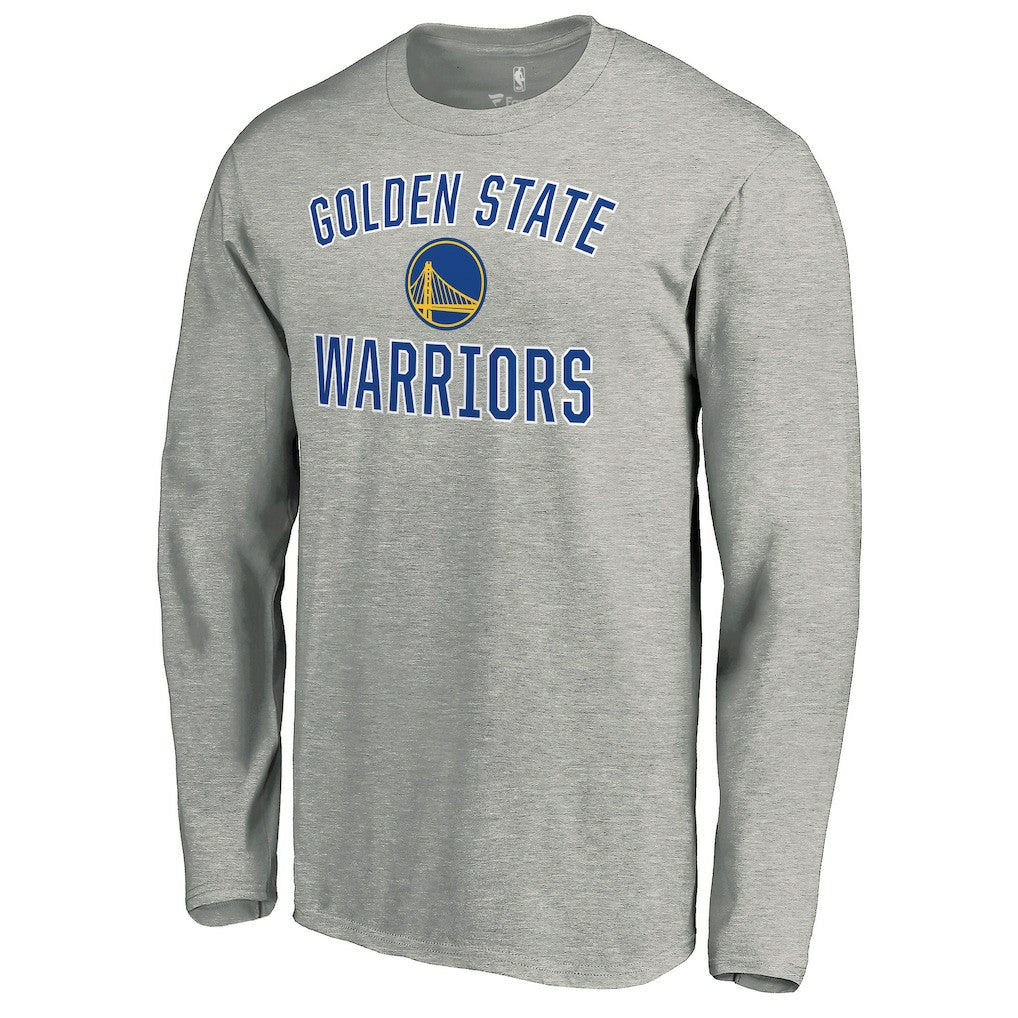Golden State Warriors Victory Arch Long Sleeve T-Shirt Heather Gray - NBA