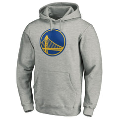 Golden State Warriors Primary Logo Pullover Hoodie Heather Gray - NBA