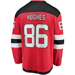 Jack Hughes New Jersey Devils Fanatics Breakaway Player Jersey - Red - NHL