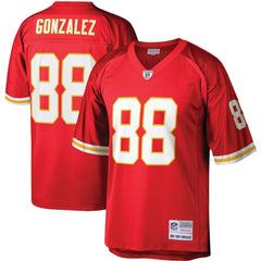 Tony Gonzalez Kansas City Chiefs Legacy Replica Jersey Red | Mitchell & Ness