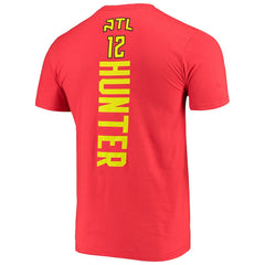 De'Andre Hunter Atlanta Hawks Playmaker Name & Number Logo T-Shirt Red - NBA