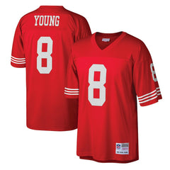 Steve Young San Francisco 49ers Legacy Replica Jersey Scarlet | Mitchell & Ness