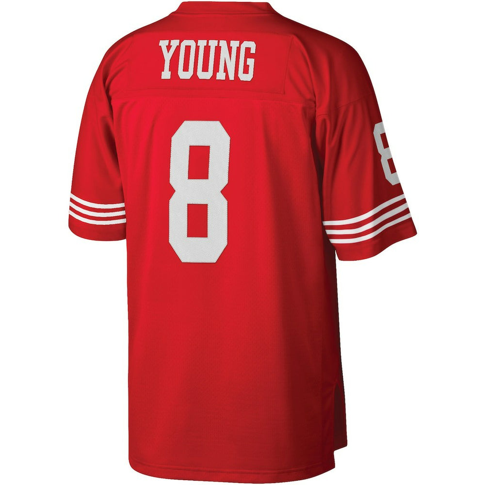 Steve Young San Francisco 49ers Legacy Replica Jersey Scarlet | Mitchell & Ness