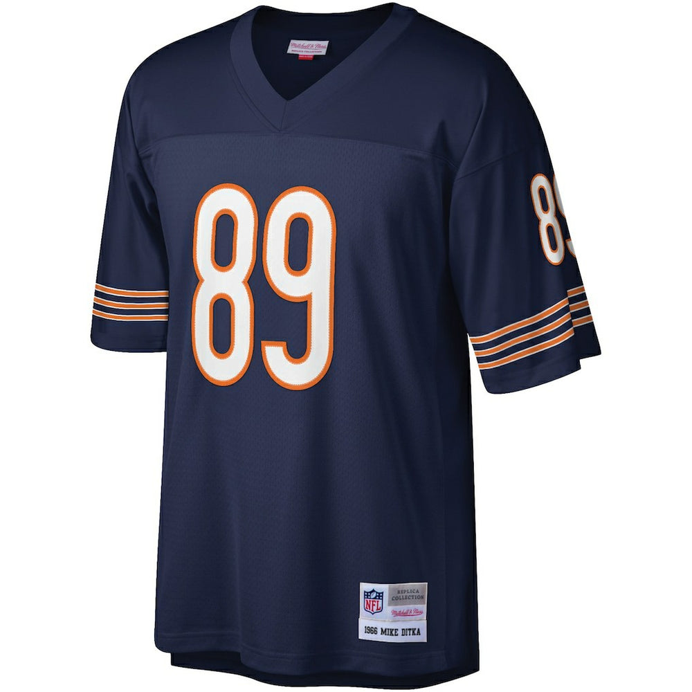 Mike Ditka Chicago Bears Legacy Replica Jersey Navy | Mitchell & Ness