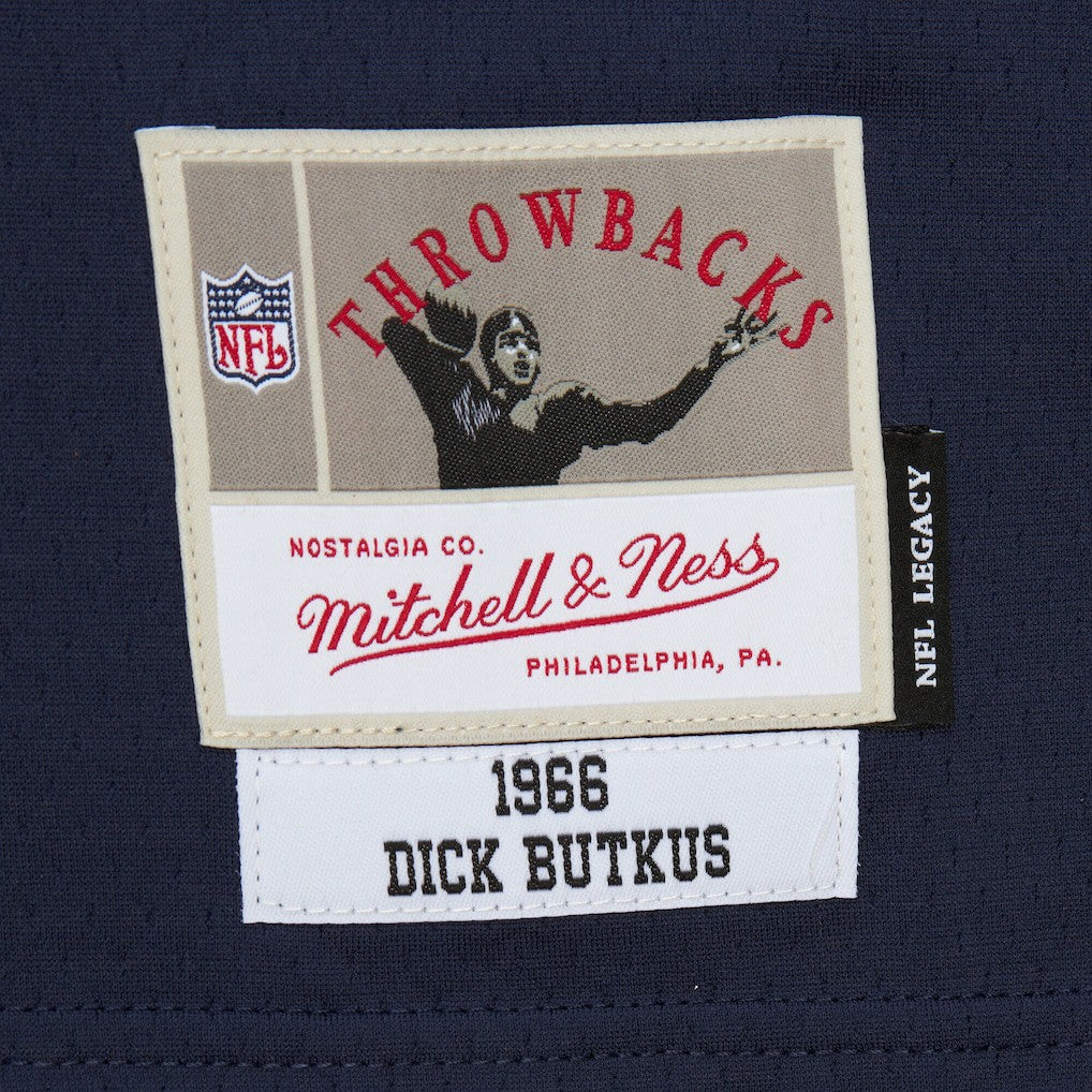 Dick Butkus Chicago Bears Legacy Replica Jersey Navy | Mitchell & Ness
