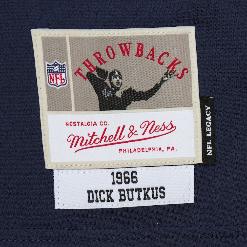 Dick Butkus Chicago Bears Legacy Replica Jersey Navy | Mitchell & Ness
