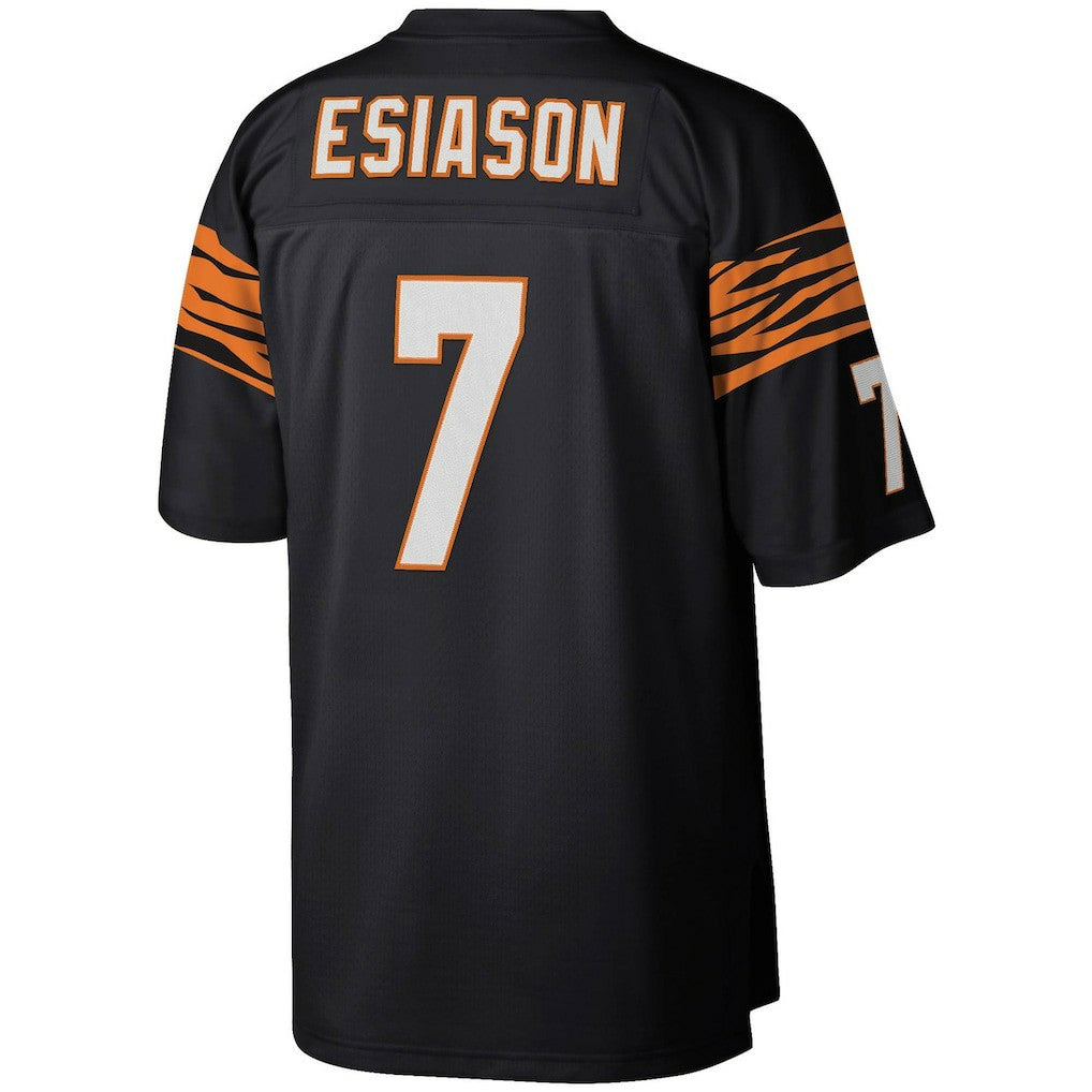 Boomer Esiason Cincinnati Bengals Legacy Replica Jersey Black | Mitchell & Ness