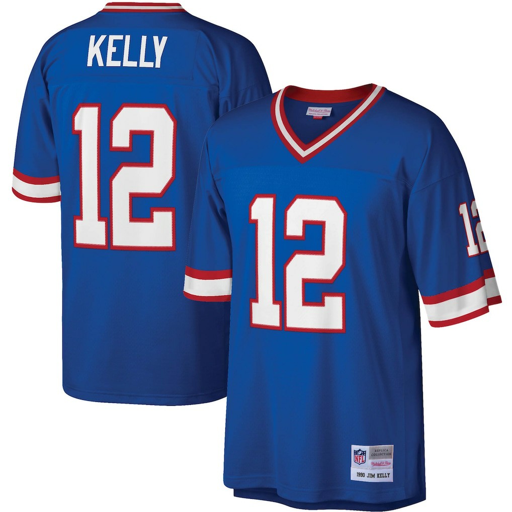 Jim Kelly Buffalo Bills Legacy Replica Jersey Royal | Mitchell & Ness