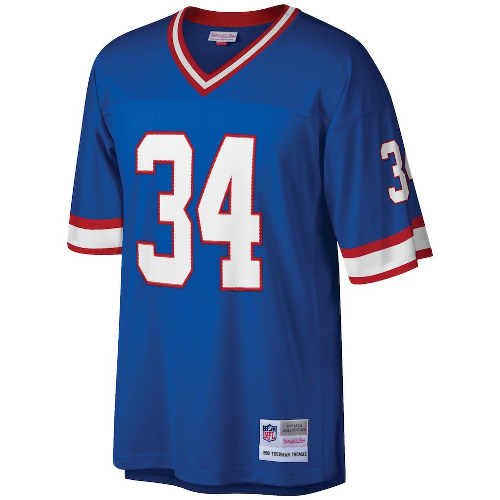 Thurman Thomas Buffalo Bills Legacy Replica Jersey Royal | Mitchell & Ness
