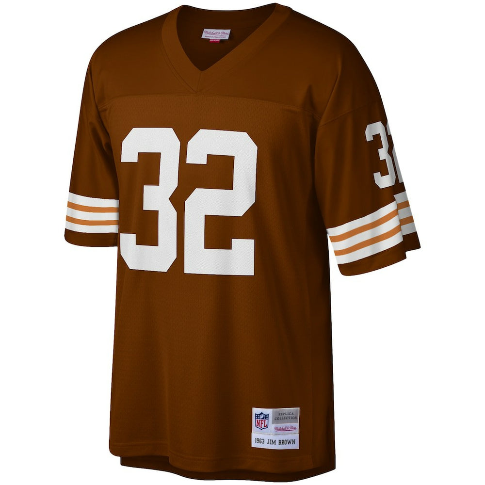 Jim Brown Cleveland Browns Legacy Replica Jersey Brown | Mitchell & Ness