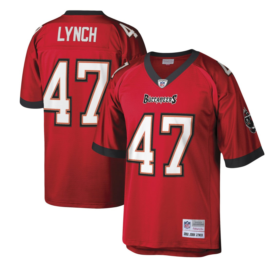 John Lynch Tampa Bay Buccaneers Legacy Replica Jersey Red | Mitchell & Ness