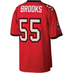 Derrick Brooks Tampa Bay Buccaneers Legacy Replica Jersey Red | Mitchell & Ness