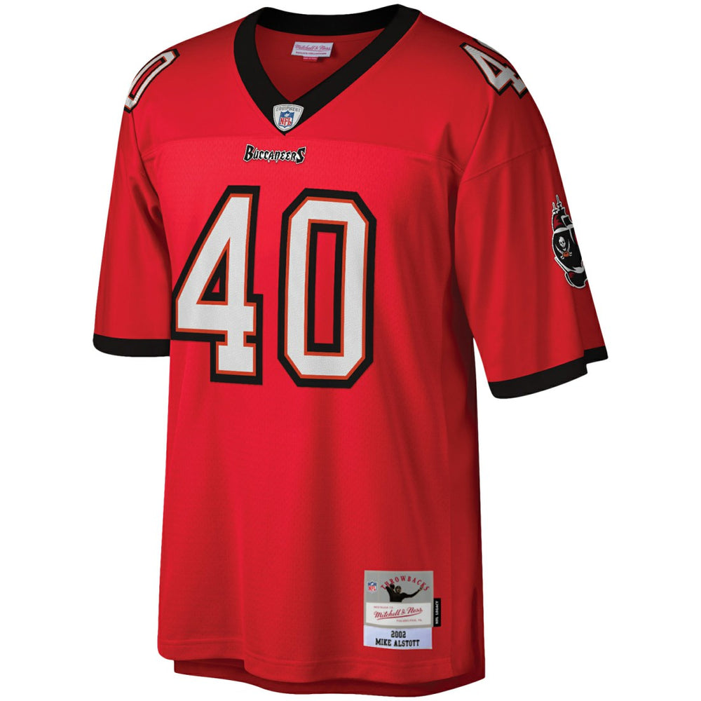 Mike Alstott Tampa Bay Buccaneers Legacy Replica Jersey Red | Mitchell & Ness