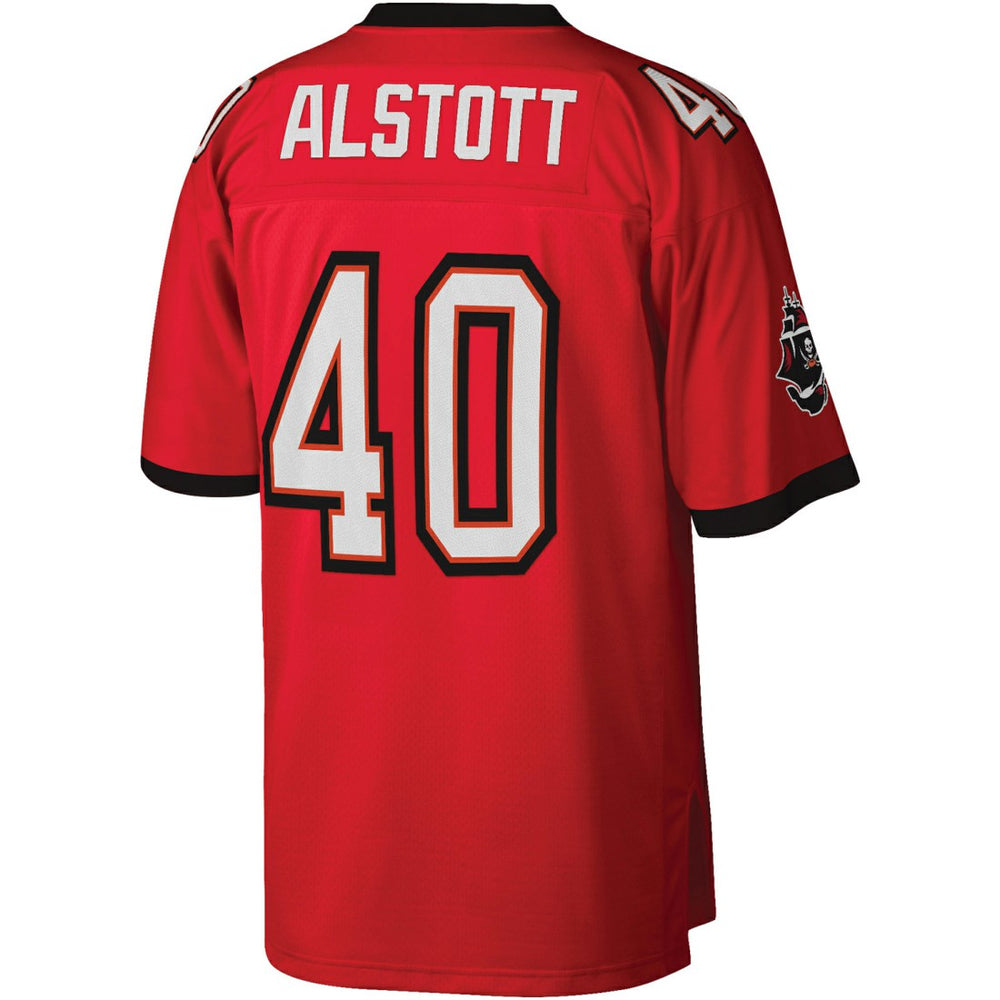 Mike Alstott Tampa Bay Buccaneers Legacy Replica Jersey Red | Mitchell & Ness