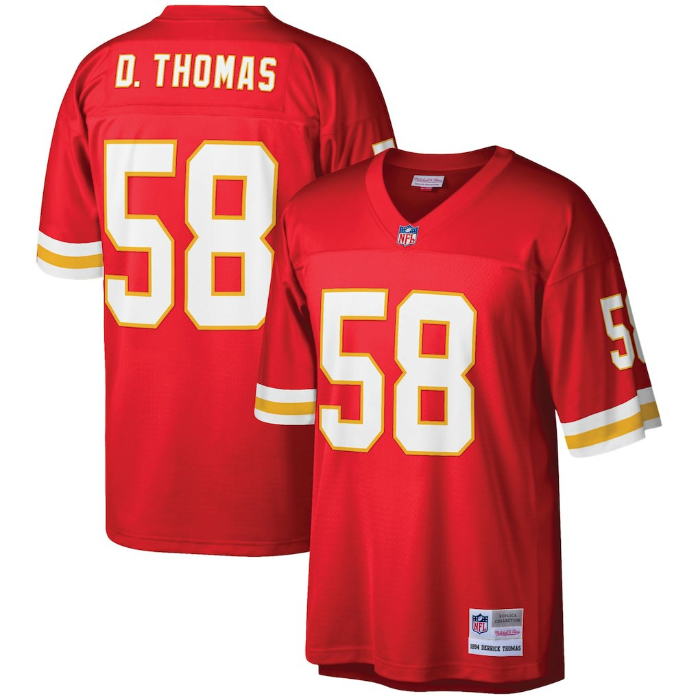 Derrick Thomas Kansas City Chiefs Legacy Replica Jersey Red | Mitchell & Ness