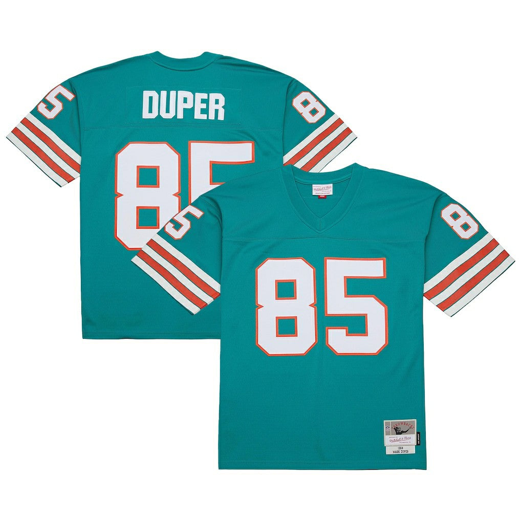 Mark Duper Miami Dolphins Legacy Replica Jersey Aqua | Mitchell & Ness