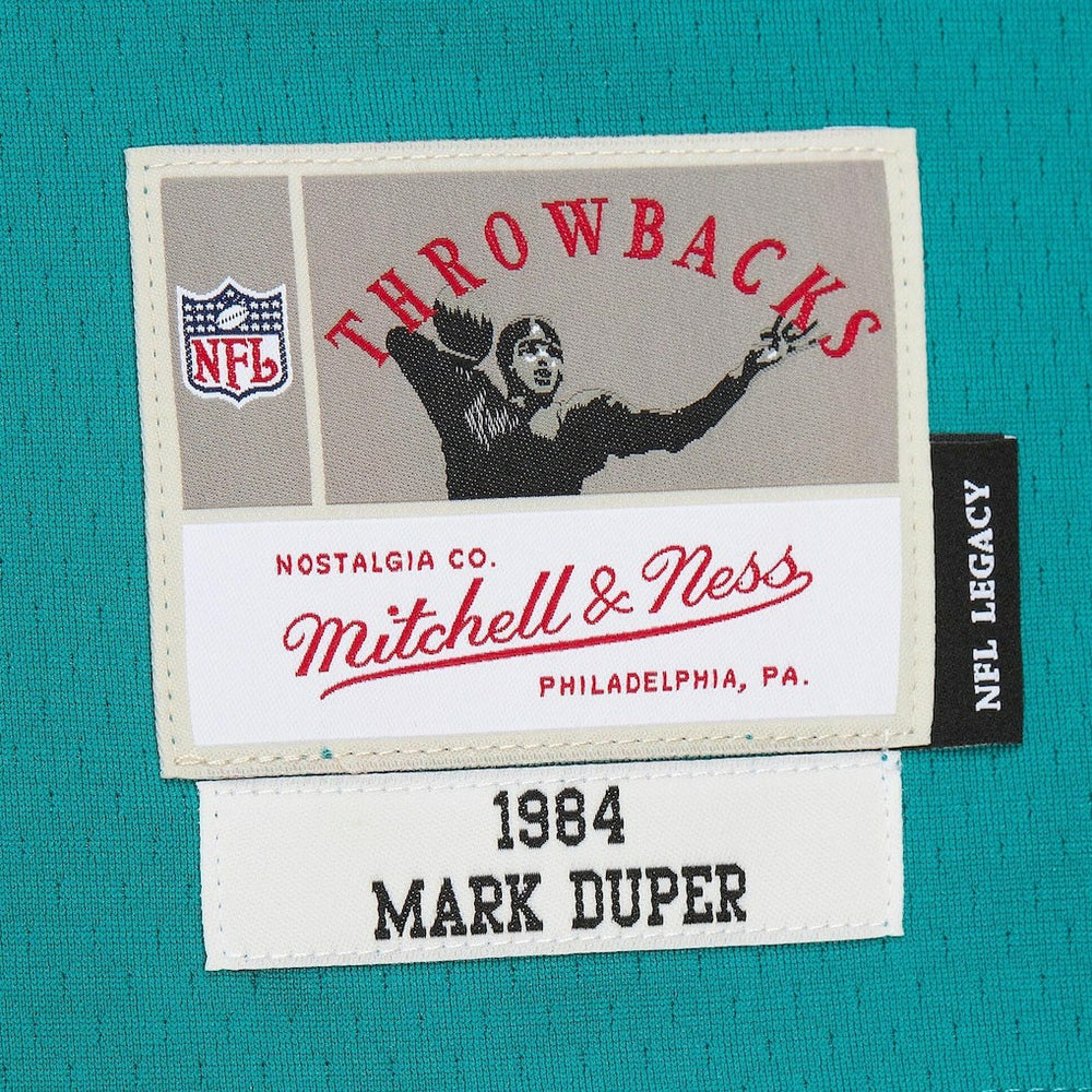 Mark Duper Miami Dolphins Legacy Replica Jersey Aqua | Mitchell & Ness
