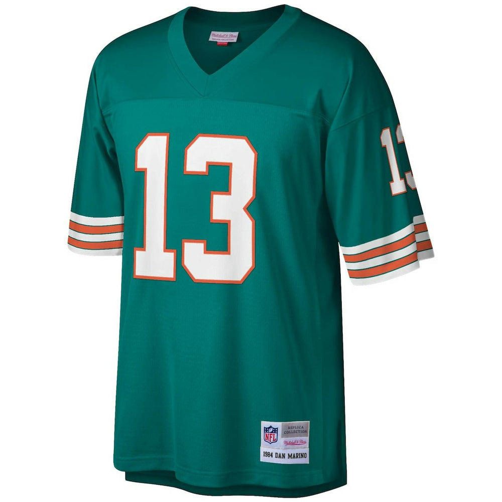Dan Marino Miami Dolphins Legacy Replica Jersey Aqua | Mitchell & Ness