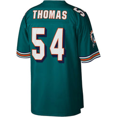 Zach Thomas Miami Dolphins Legacy Replica Jersey Aqua | Mitchell & Ness