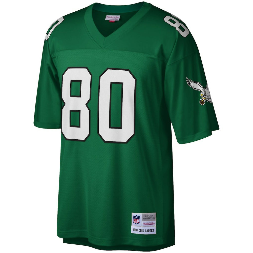 Cris Carter Philadelphia Eagles Legacy Replica Jersey Kelly Green | Mitchell & Ness