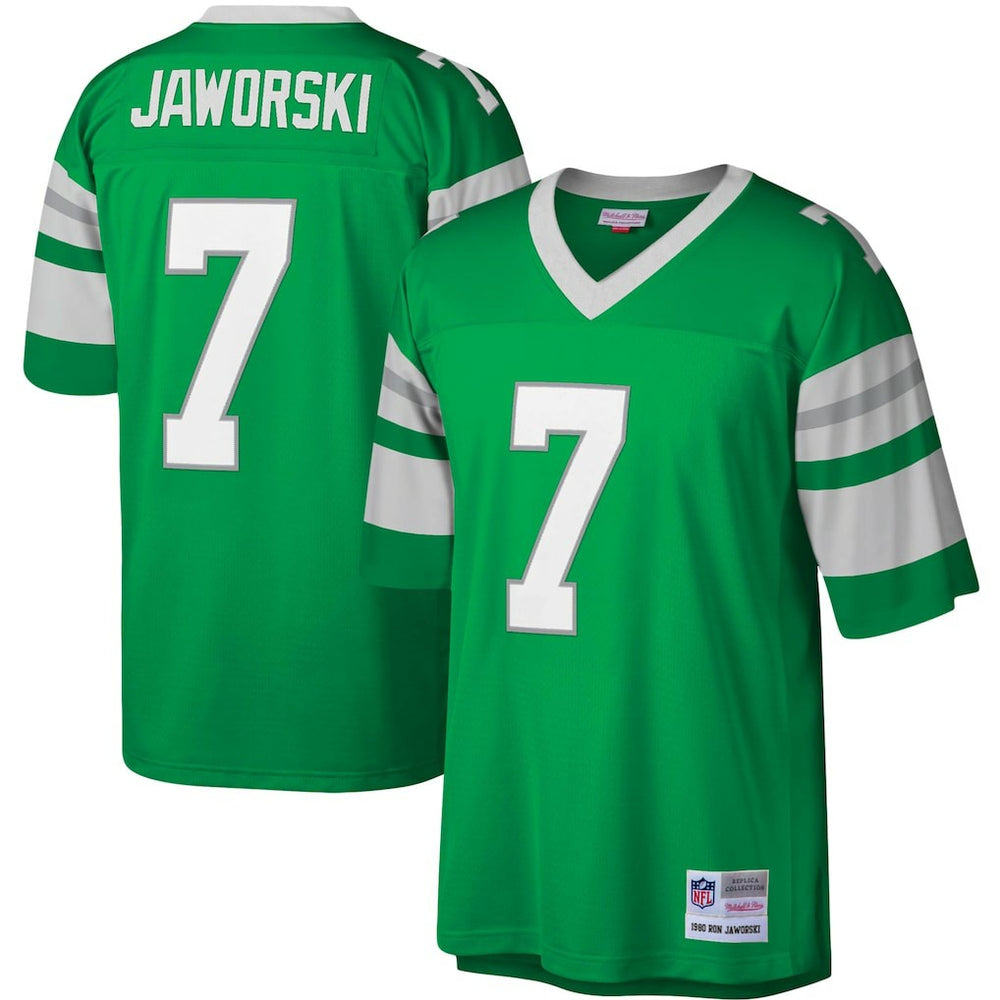 Ron Jaworski Philadelphia Eagles Legacy Replica Jersey Kelly Green | Mitchell & Ness
