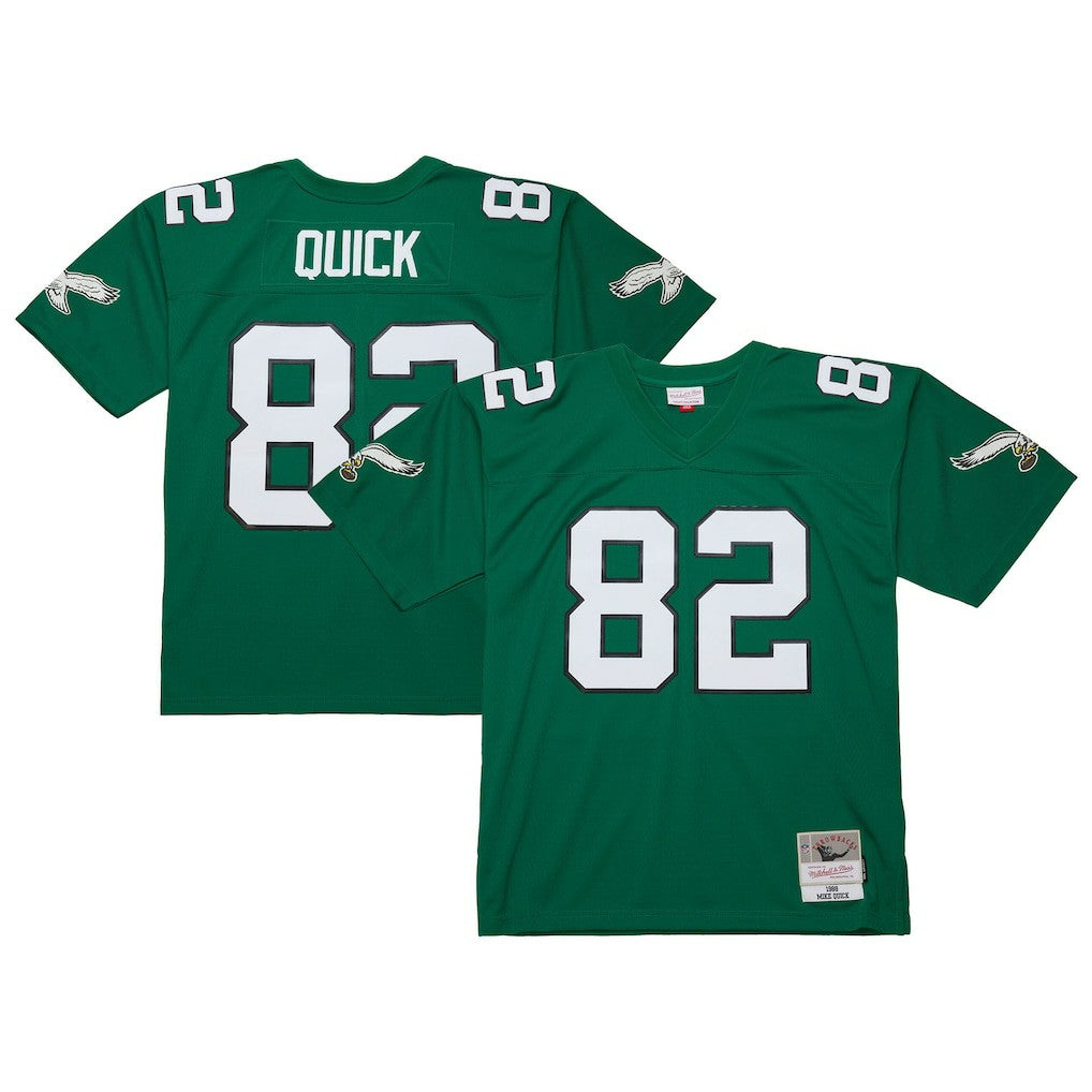 Mike Quick Philadelphia Eagles Legacy Replica Jersey Kelly Green | Mitchell & Ness