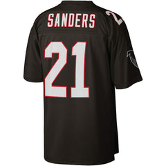 Deion Sanders Atlanta Falcons Legacy Replica Jersey Black | Mitchell & Ness