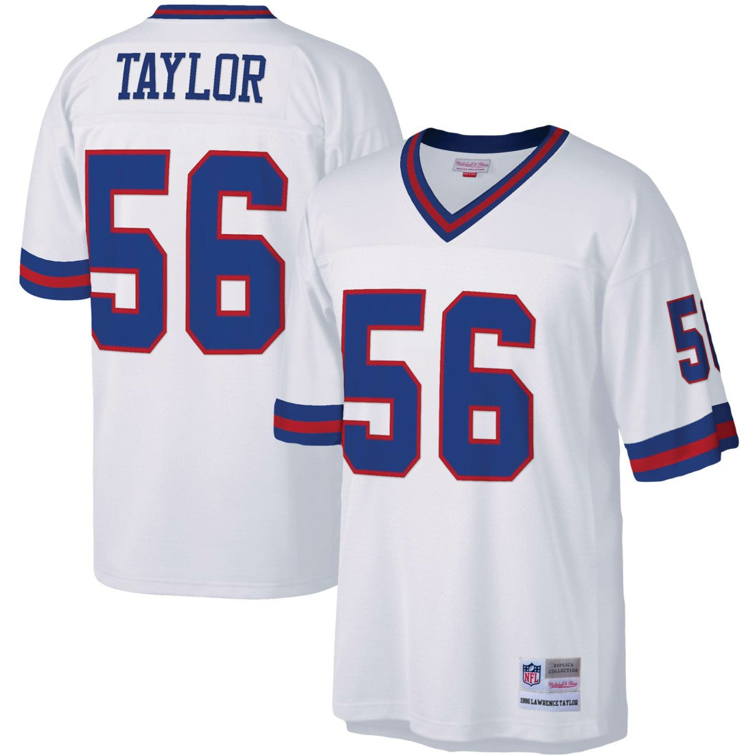Lawrence Taylor New York Giants Legacy Replica Jersey White | Mitchell & Ness