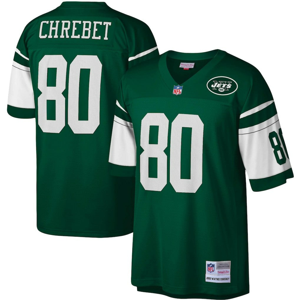 Wayne Chrebet New York Jets Legacy Replica Jersey Green | Mitchell & Ness