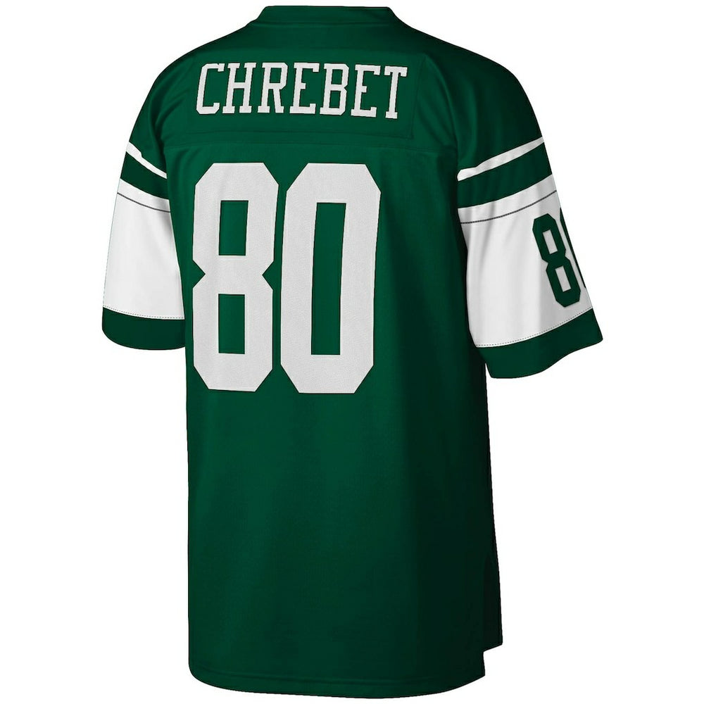 Wayne Chrebet New York Jets Legacy Replica Jersey Green | Mitchell & Ness