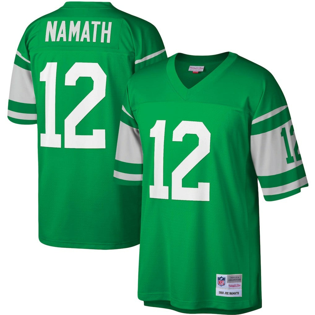 Joe Namath New York Jets Legacy Replica Jersey Kelly Green | Mitchell & Ness