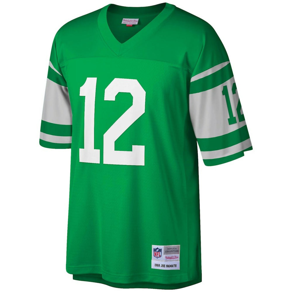 Joe Namath New York Jets Legacy Replica Jersey Kelly Green | Mitchell & Ness