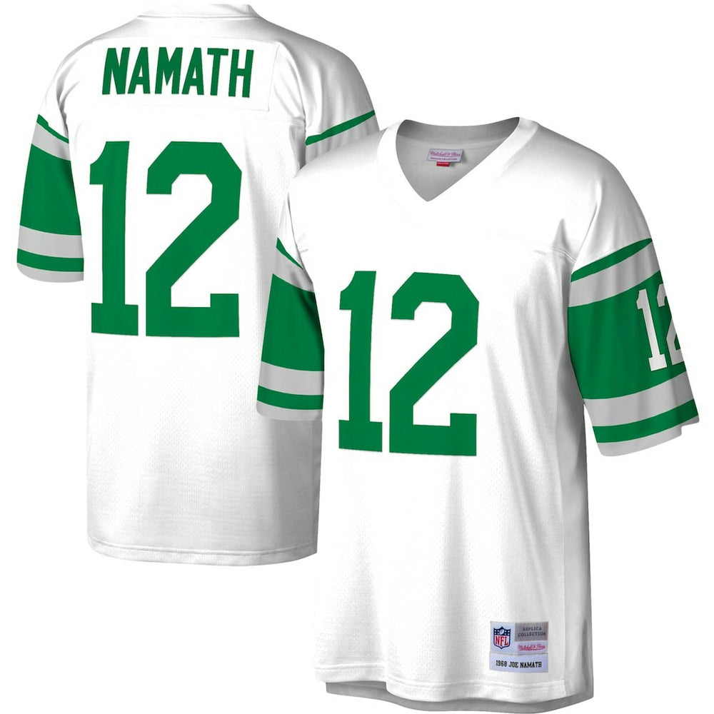 Joe Namath New York Jets Legacy Replica Jersey White | Mitchell & Ness