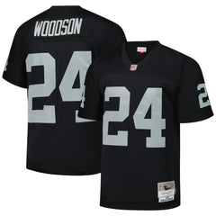 Charles Woodson Las Vegas Raiders Legacy Replica Jersey Black | Mitchell & Ness