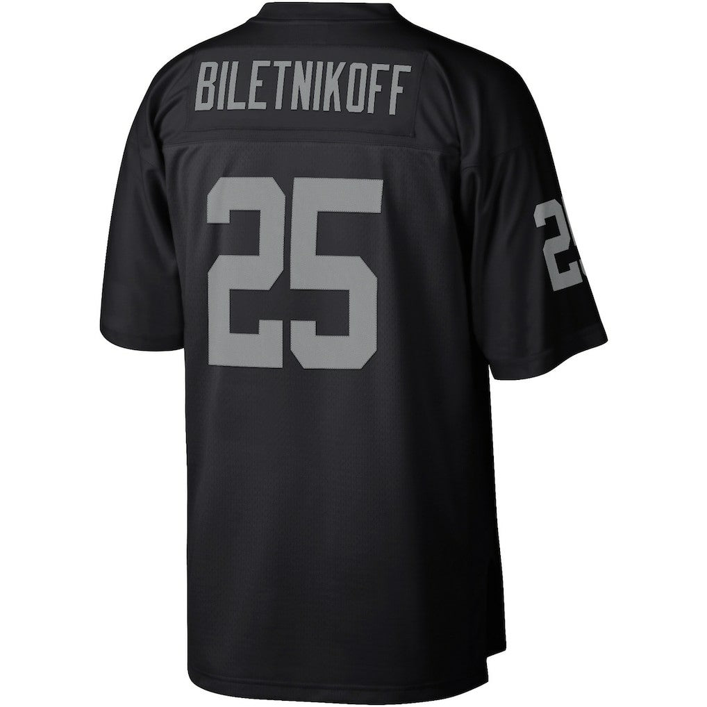 Fred Biletnikoff Las Vegas Raiders Legacy Replica Jersey Black | Mitchell & Ness