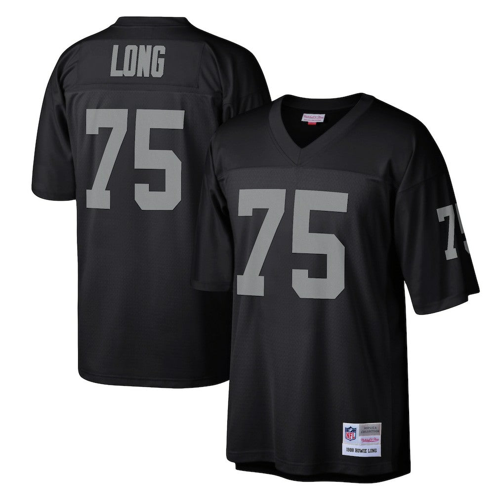 Howie Long Las Vegas Raiders Legacy Replica Jersey Black | Mitchell & Ness